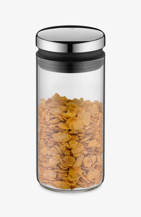 Produktbild WMF Vorratsdose Vorratsglas mit Deckel 21,5cm Depot Bohnen Müsli grosse Öffnung (1 l)