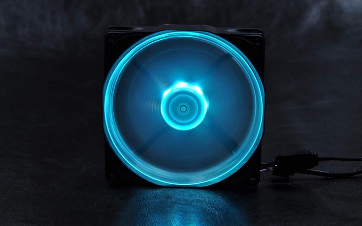 Produktbild Noiseblocker Blacknoise B12X-PS-BL Computergehäuse Ventilator 12 cm Schwarz 1 Stück(e) (120 mm, 1 x)