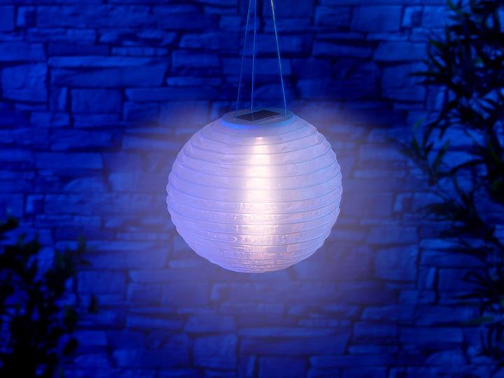 Produktbild Lunartec Solar-LED-Lampions (30 x 24 cm, 12 x)