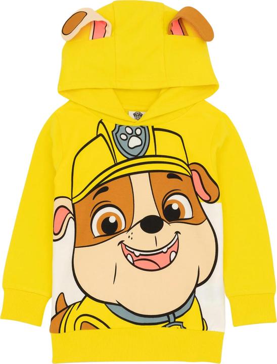 Paw Patrol Childrens/Kids Rubble 3D Ears 3D Ears Hoodie