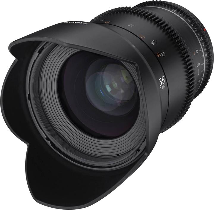 Produktbild Samyang MF 35mm T1,5 VDSLR MK2 Canon RF (Canon RF, Vollformat, APS-C / DX, Micro Four Thirds)