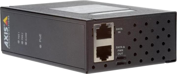 Produktbild Axis T8144 PoE+ Midspan Industriell (802.3af (PoE), Proprietär 24V, 60 W)