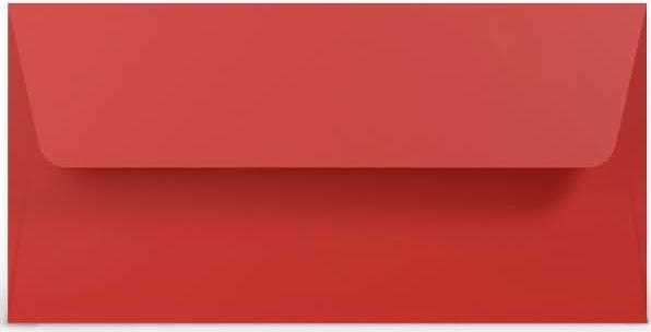 Produktbild Magni Briefumschläge Coloretti DL 5er Klatschmohn (220 x 110 mm, 5 x)