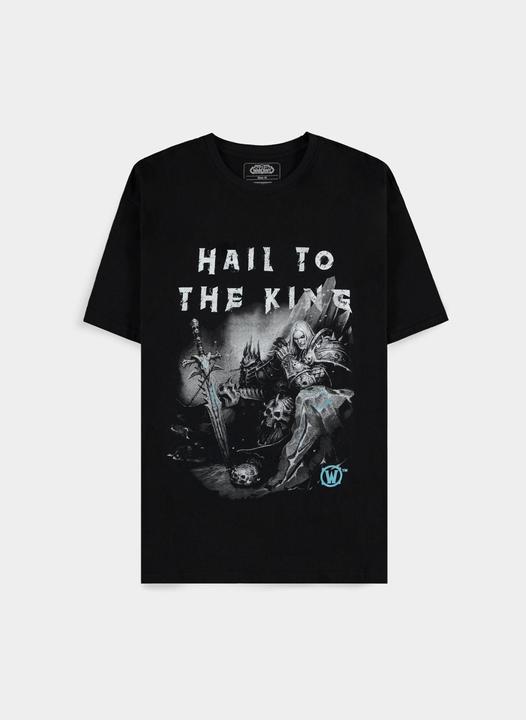 Actual product image Difuzed World Of Warcraft - Hail To The King Men's Short Sleeved T-shirt - XL (XL)