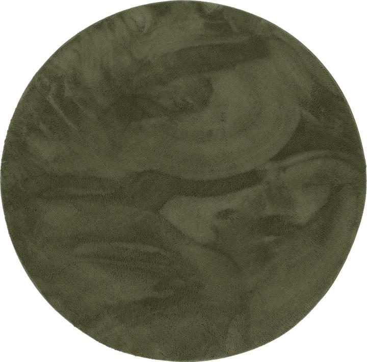 Produktbild Pergamon Luxus Super Soft Fellteppich Pearl Rund (120 x 120 cm)