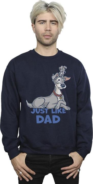 Immagine prodotto Disney Lady And The Tramp Just Like Dad Felpa Uomo (XXL)