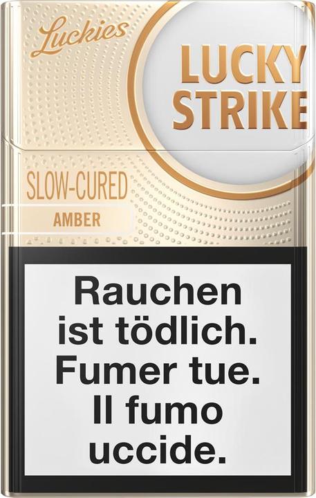 Lucky Strike Scatola d'ambra
