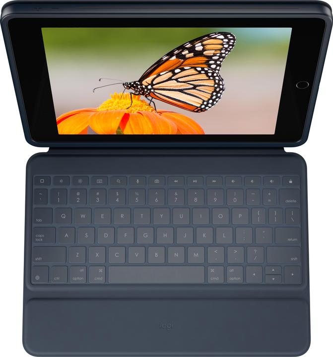 Immagine prodotto Logitech Rugged Combo 3 Touch (Ing. Int., iPad 2019 (7° gene), iPad 2020 (8. Gen), iPad 2021 (9a generazione))