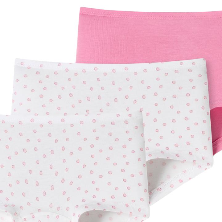 Produktbild Schiesser 9er Pack Kids Girls 95/5 Organic Cotton Shorts (116, 9er Pack)