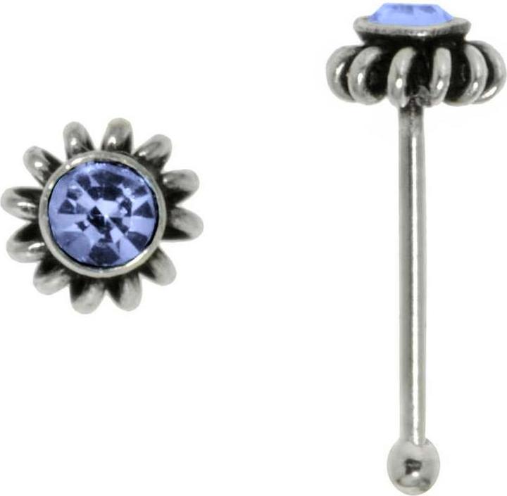 Produktbild Bijouteria Nasenpiercing (Kristall, Silber 925)