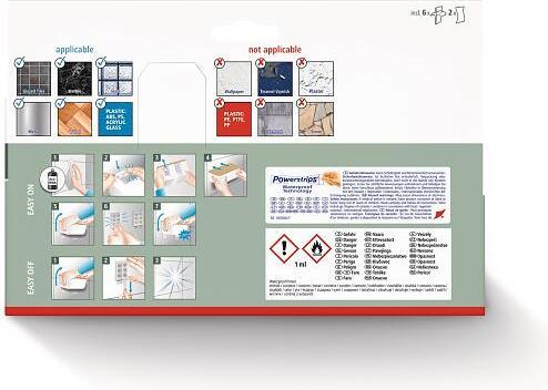 Actual product image tesa BABOO Storage box with lid, medium size incl. adhesive solution without drilling