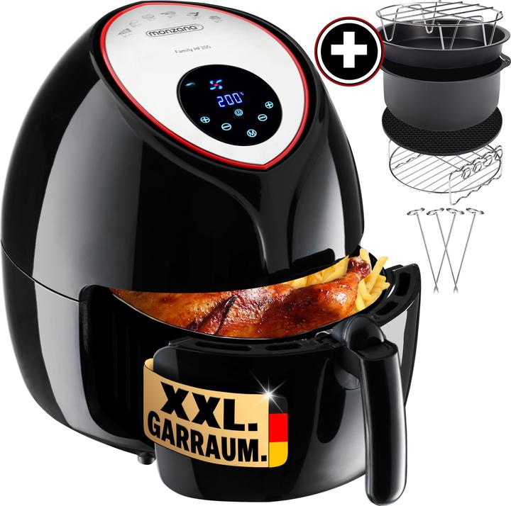 Monzana Hot air fryer set 9 pcs.