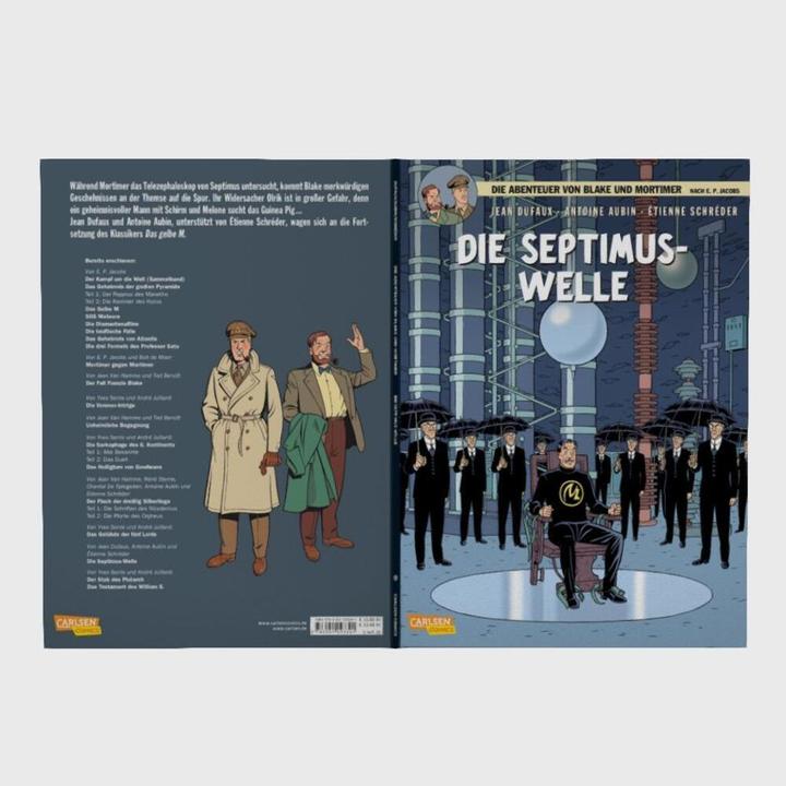 Actual product image Die Septimus-Welle (German, Étienne Schréder, Antoine Aubin, Jean Dufaux, 2014)