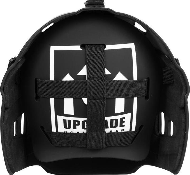 Actual product image Zone Floorball Zone Goaliemaske UPGRADE junior black/silver (One size)