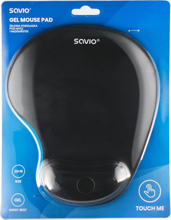 Actual product image Savio MP-01B Mouse Pad Black