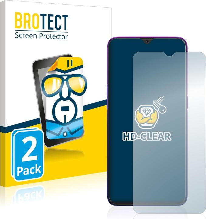 Image du produit BROTECT Protection Clair (2 pièce(s), Oppo Reno Z)