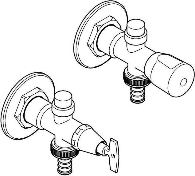 Produktbild Grohe Frostsichere Aussenwandventil Eurotec-Bausatz 41208000