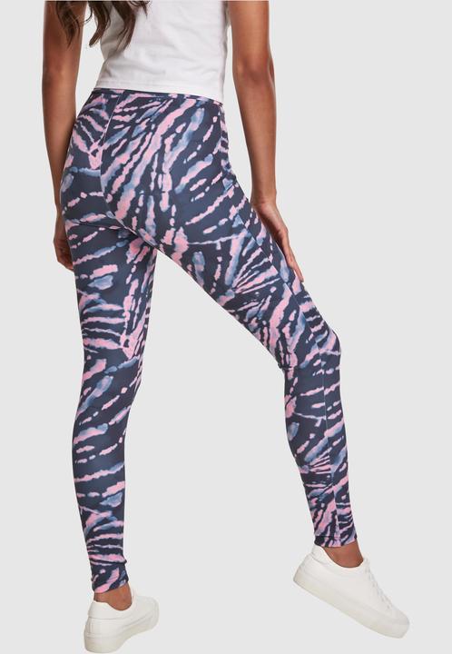 Image du produit Urban Classics Ladies High Waist Tie Dye Leggings (M)