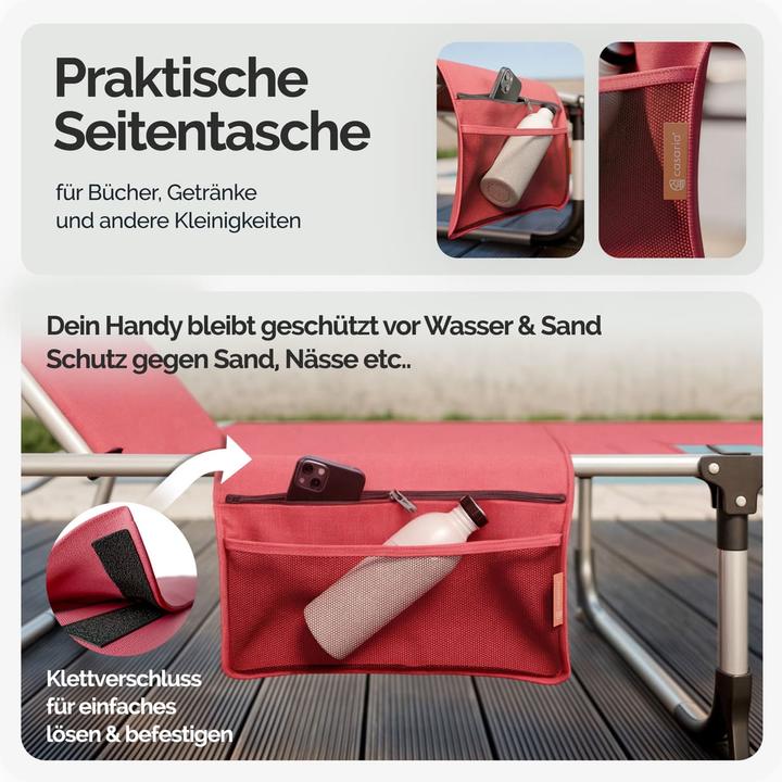 Produktbild Casaria Sonnenliege (210 cm)