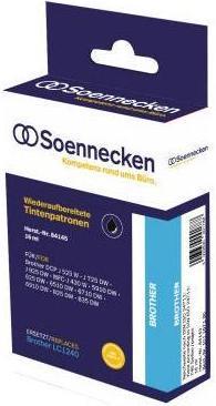 Actual product image Soennecken Ink cartridge 84145 like Brother LC1240BK black - Ink cartridge - black (FC)