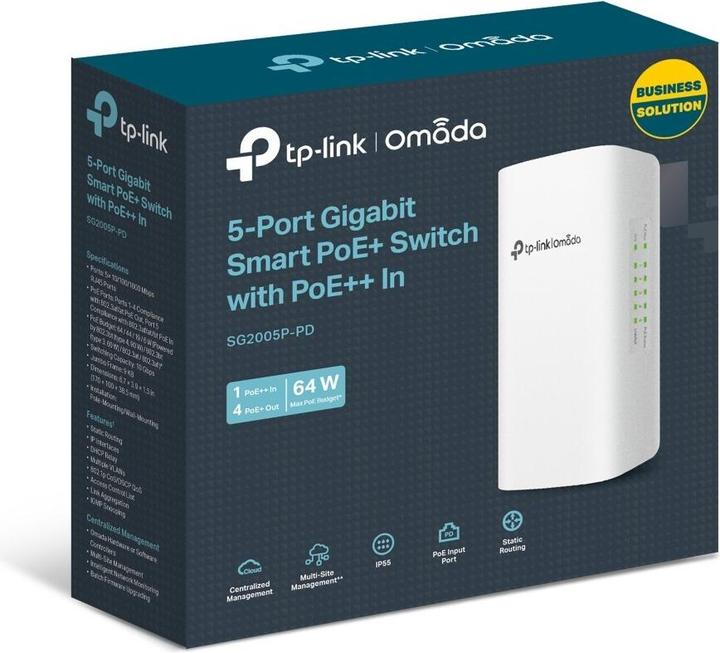 Produktbild TP-Link SG2005P-PD (5 Ports)