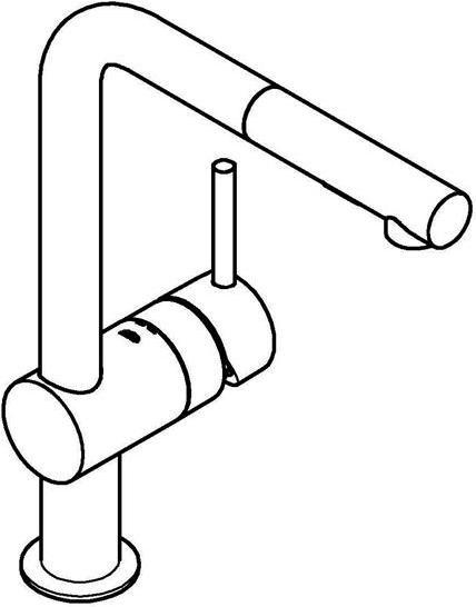 Immagine prodotto Grohe Miscelatore monocomando per lavello MINTA 1/2inch, bocca a L cool sunrise spazzolato
