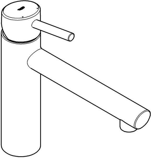 Produktbild Grohe Kchenarmatur mit Einhebelmischer Concetto chrom glnzend 31128001