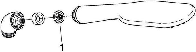 Immagine prodotto Grohe Doccetta Rainshower Eco 120 27274000 cromo (2 Tipi di raggi, 9 l/min)