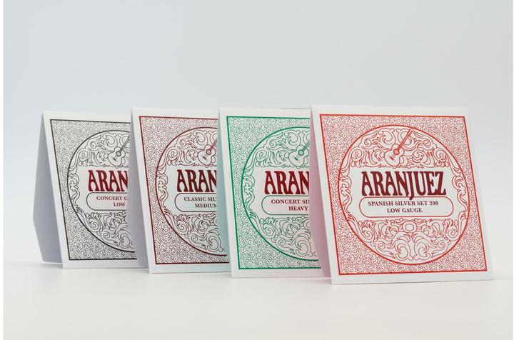 Actual product image Aranjuez Classic Silver 300 Medium Tension (6 x, Guitar, 0.03")