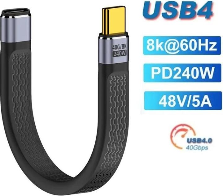 Image du produit PowerGuard USB C - USB C (0.10 m, USB 4.0)