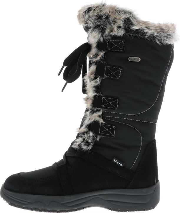Produktbild Vista Damen Snowboots Winterstiefel EISKRALLEN schwarz (37)