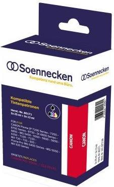 Soennecken Tintenpatrone 80171 wie Canon PGI550XL/CLI551XL 5 St./Pack. - Tintenpatrone (BK)