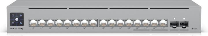Ubiquiti Pro Max 16 PoE Managed Switch 2x 10G SFP+, 4x 2.5GbE (PoE++), 12x 1GbE (PoE+) (18 Ports)