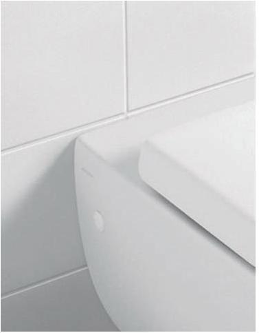 Image du produit Villeroy & Boch Siège WC Subway 9M55S1 facilement démontable avec abaissement automatique blanc