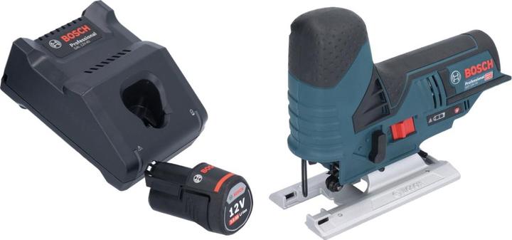 Image du produit Bosch Professional Bosch GST 12V-70 Professional Scie sauteuse sans fil 12 V 70 mm + 1x batterie 3,0 Ah + chargeur
