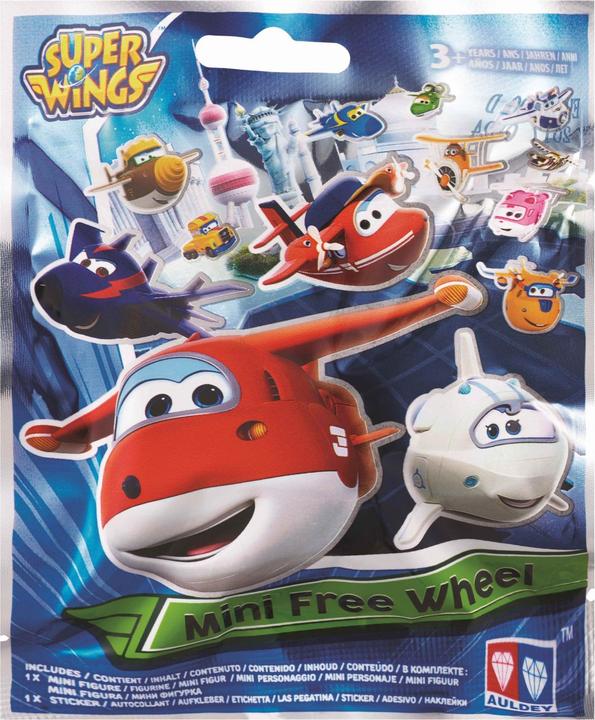 Actual product image Alpha Group Super Wings Mini free Wheel Figures Blind Pack