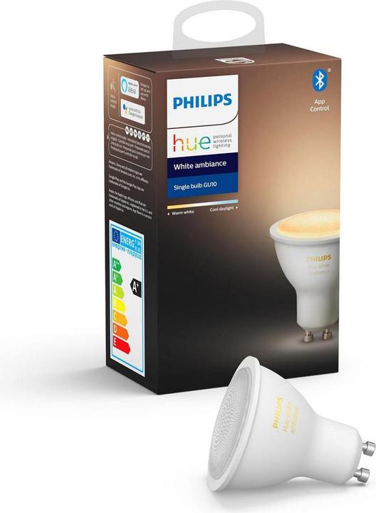 Image du produit Philips Hue White Ambiance BT (GU10, 5 W, 350 lm, 1 x, G)