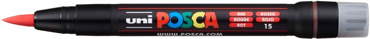 Actual product image Posca Brush tip marker (Red, 10 mm, 1 x)