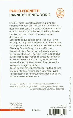 Actual product image Carnets de New York (French, Cognetti Paolo, 2022)