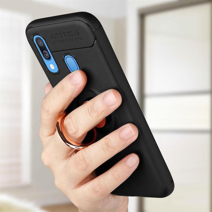 Actual product image Cadorabo TPU Auto Focus Cover (Samsung Galaxy A40)