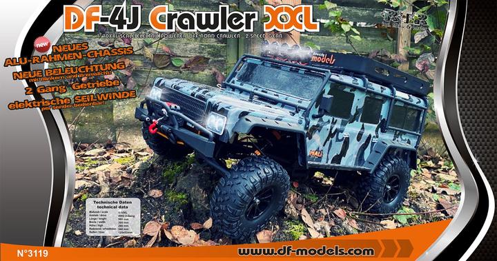 Produktbild DF-Models DF-4J Crawler XXL (RTR Ready-to-Run)
