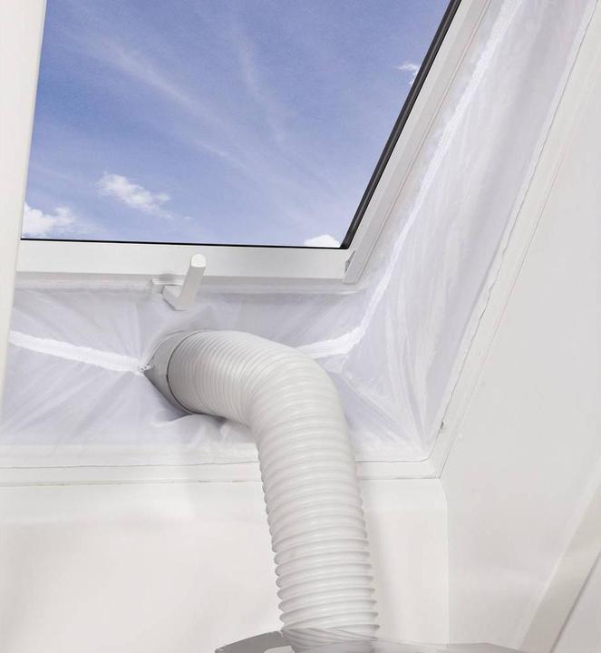 Actual product image EMZ Window seal, for mobile air conditioners, perimeter 4 m, white.