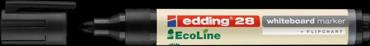 Image du produit Edding Marqueur pour tableau blanc 28 EcoLine (Noir, 1.50 mm, 1 x)