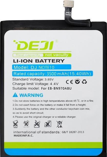 Image du produit DEJI Batterie 10 EB-BN970ABU 3500mAh