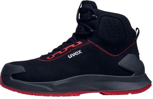 Produktbild Uvex Sports uvex 1 x-craft Stiefel S3L 68044 schwarz, rot Weite 14 Grösse 49 (S3, 49)
