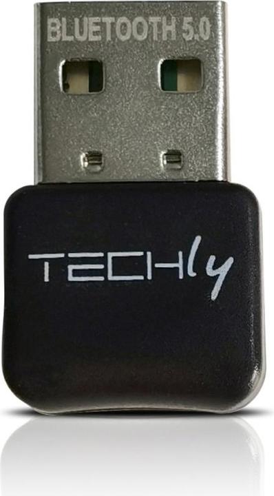 Image du produit Techly Adaptateur dongle USB Bluetooth 5.0 classe 2 + EDR (Emetteur & Récepteur)