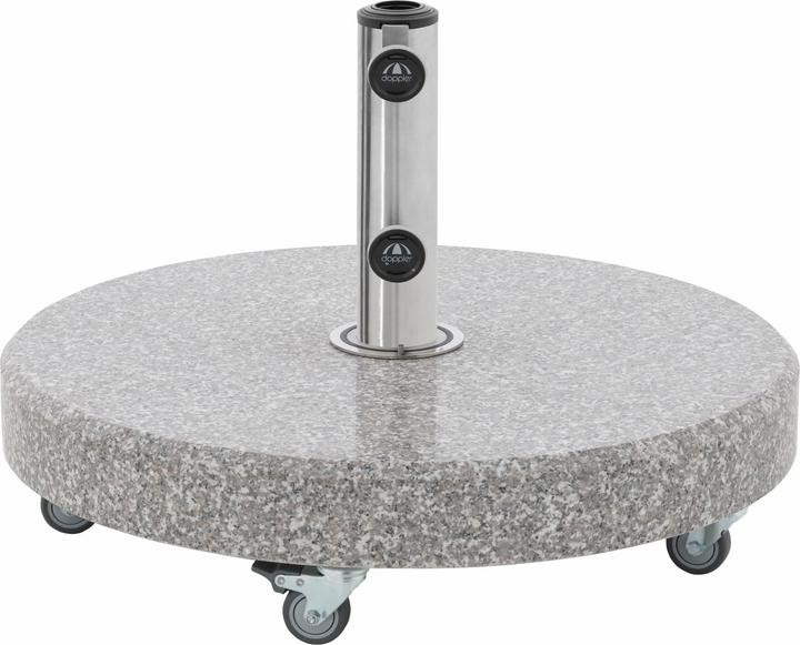 Produktbild Doppler EXPERT Click-It Granitsockel mit Rollen 70 kg