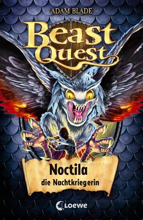 Actual product image Beast Quest 55 - Noctila the Night Warrior (DE)