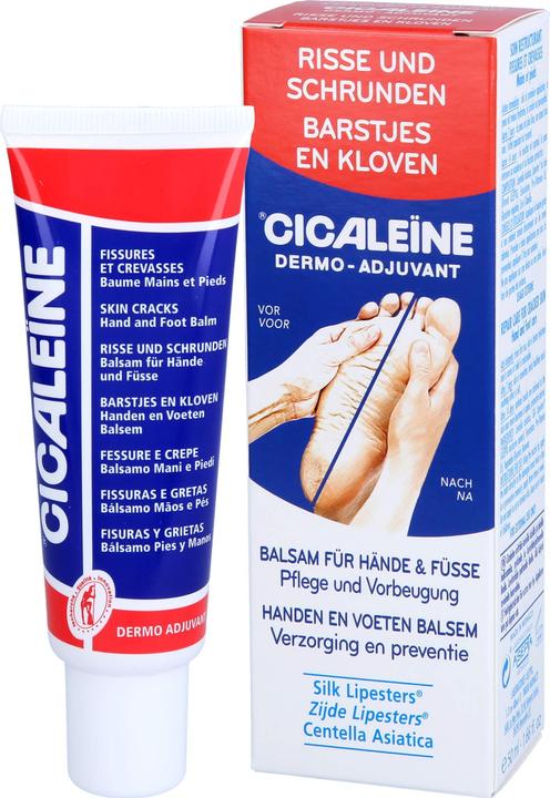 Actual product image Akileïne Dermo Cicaleine Balm Cracks Chapped Crotch (Foot cream & foot gel, 50 ml)