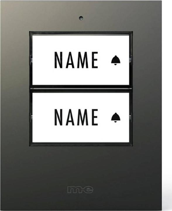Actual product image M-E Bell-502 TX-EG Funk-Klingeltaster 2-Familienhaus